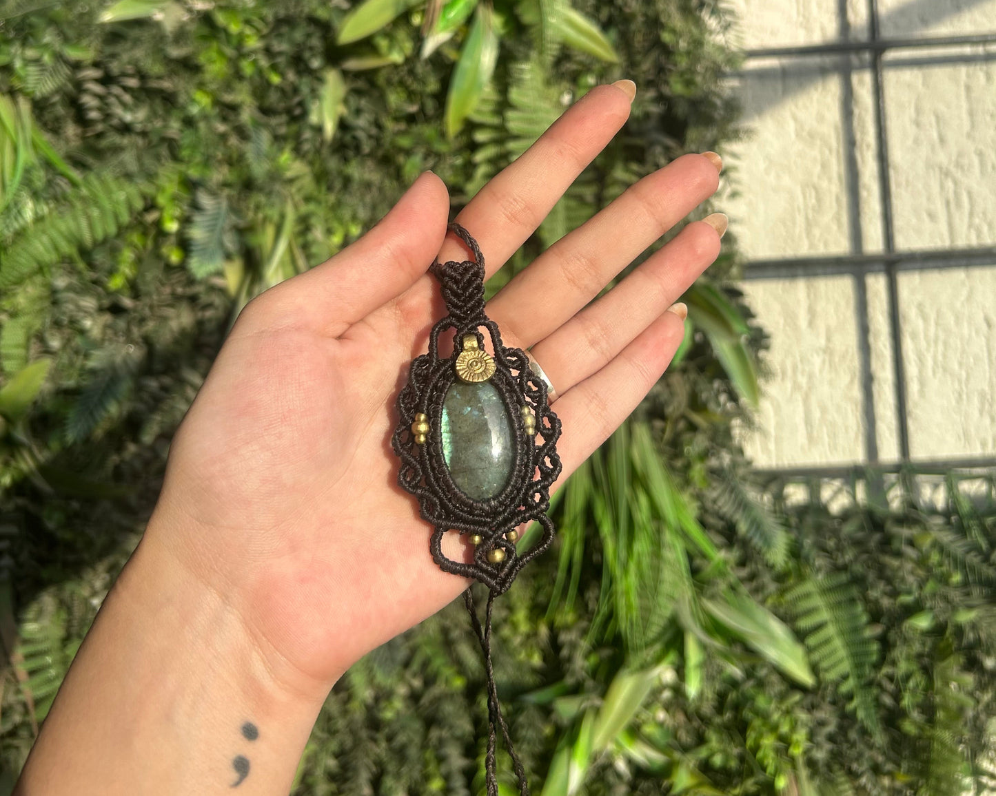 labradorite necklace