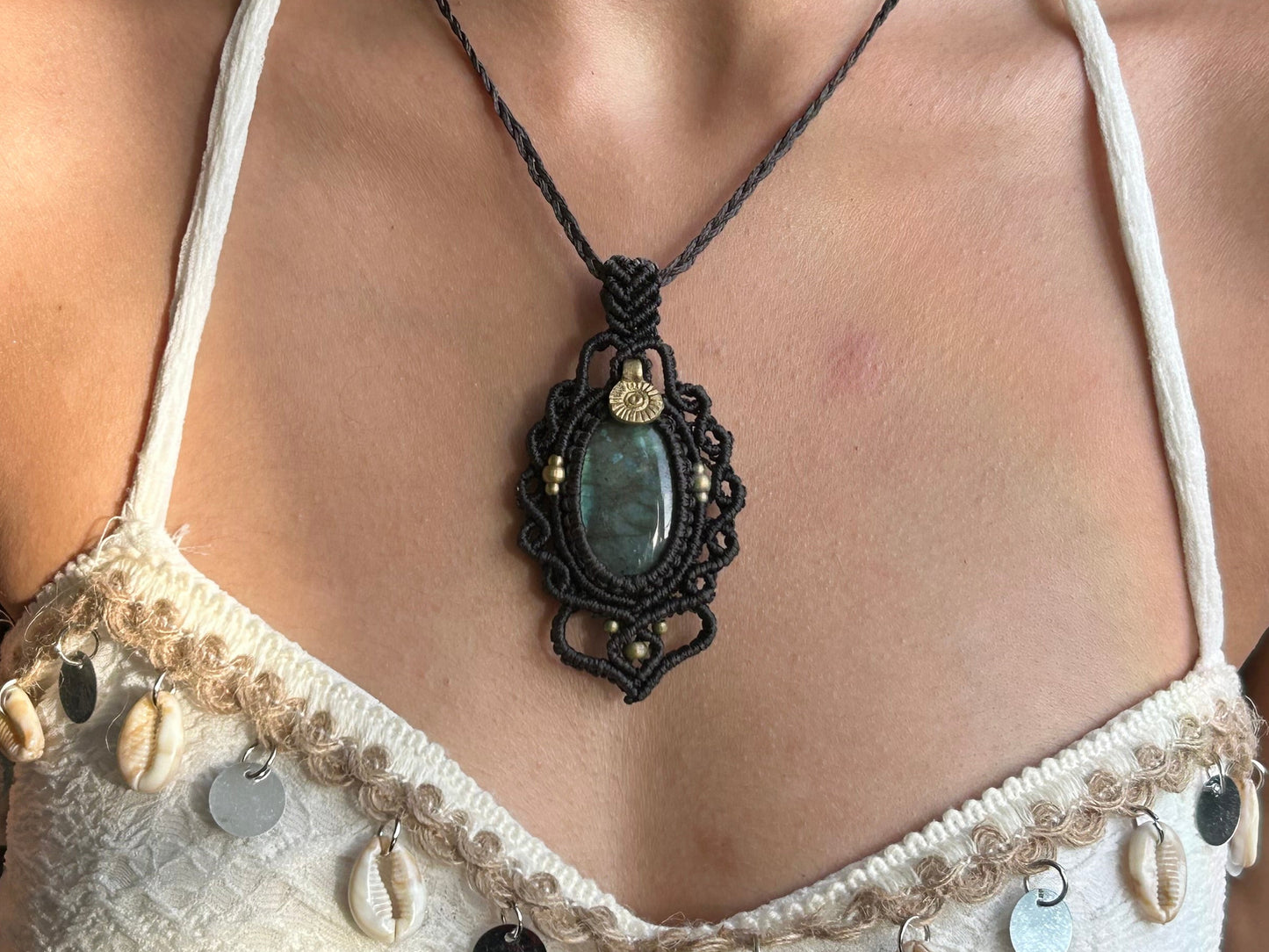 labradorite necklace