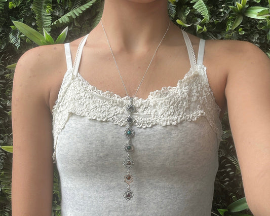 7 chakra cascade pendant