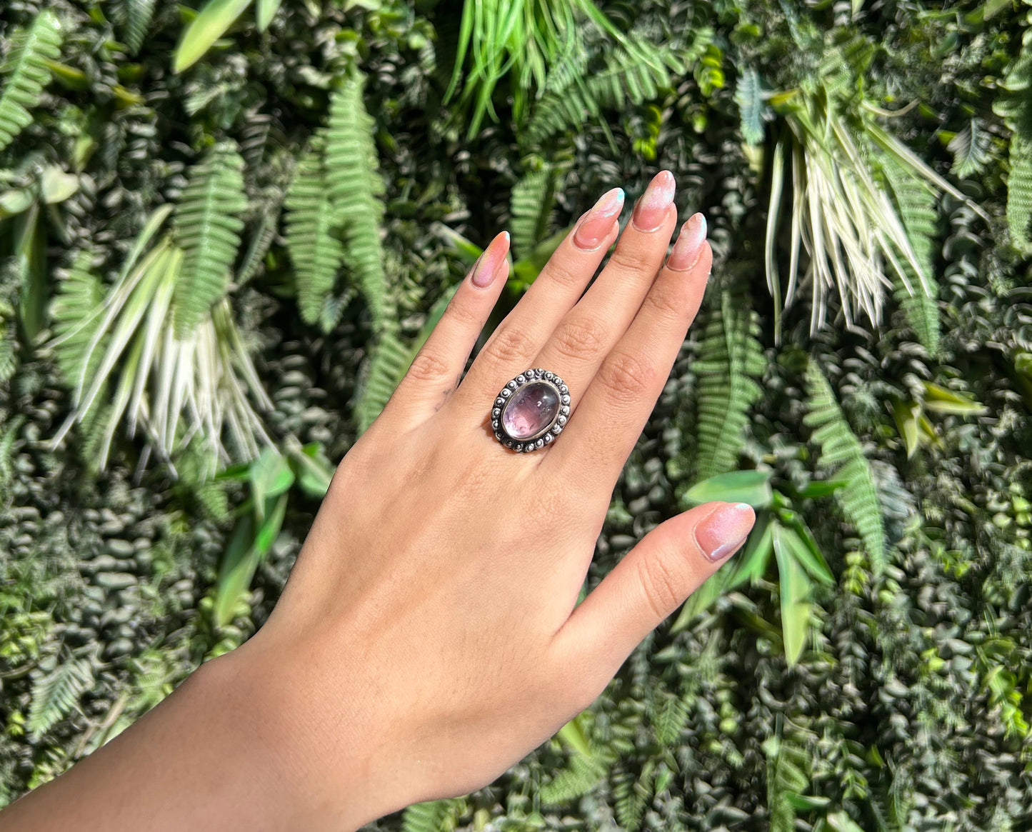 amethyst ring (adjustable)