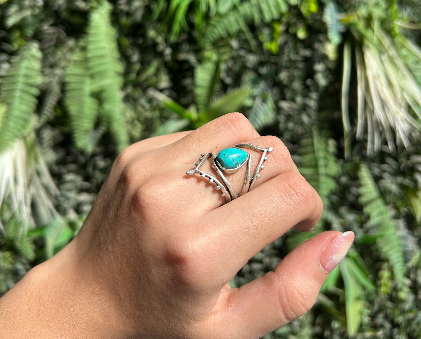turquoise ring (adjustable)