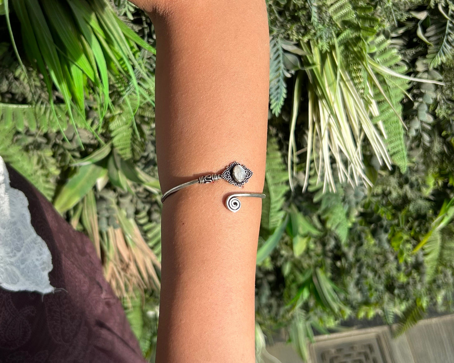 moonstone arm cuff