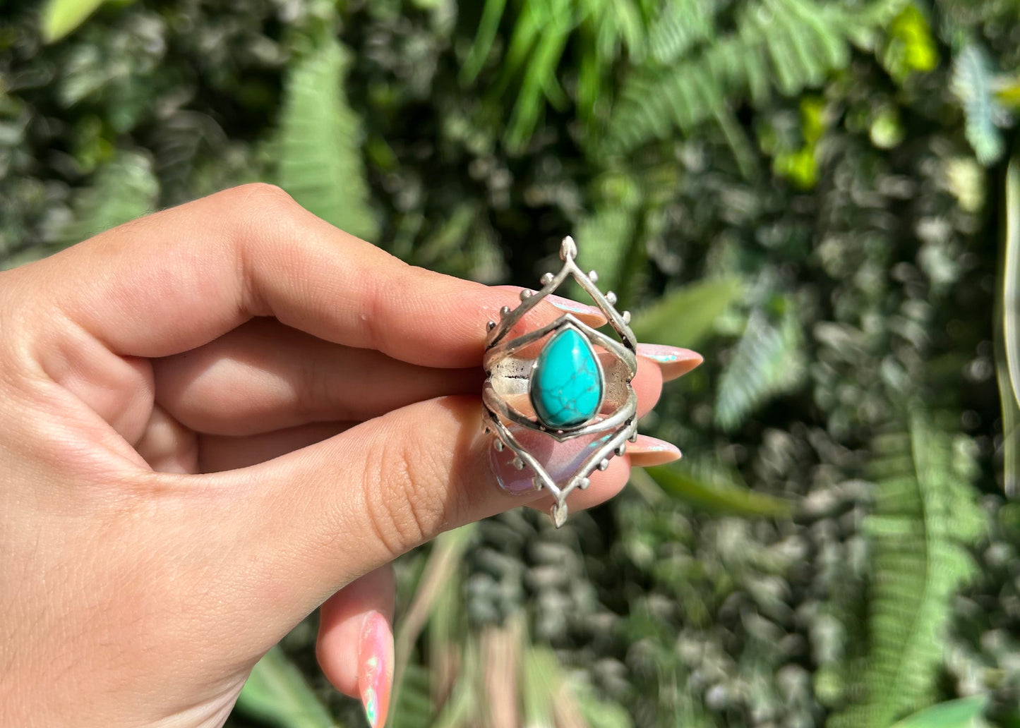turquoise ring (adjustable)
