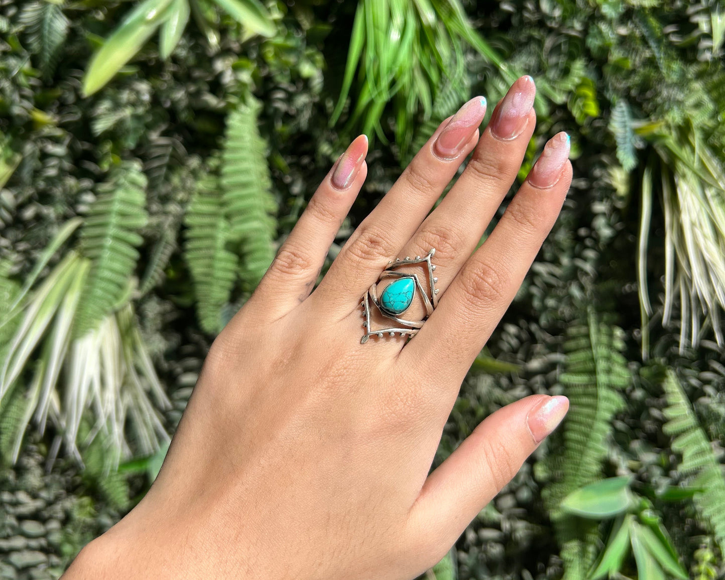 turquoise ring (adjustable)