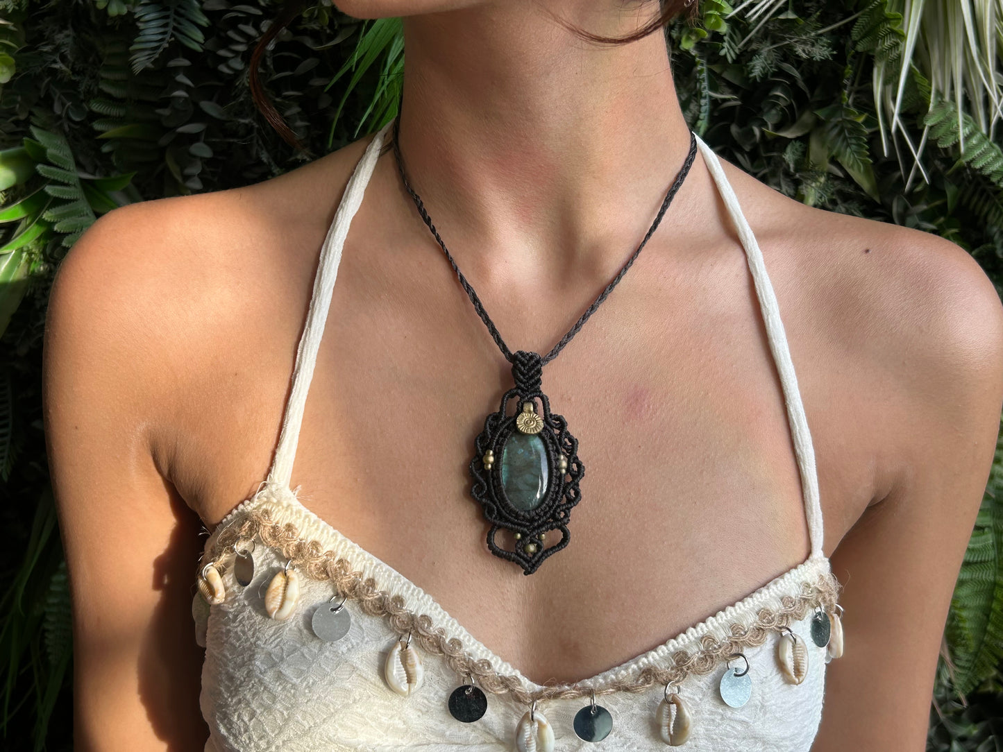 labradorite necklace